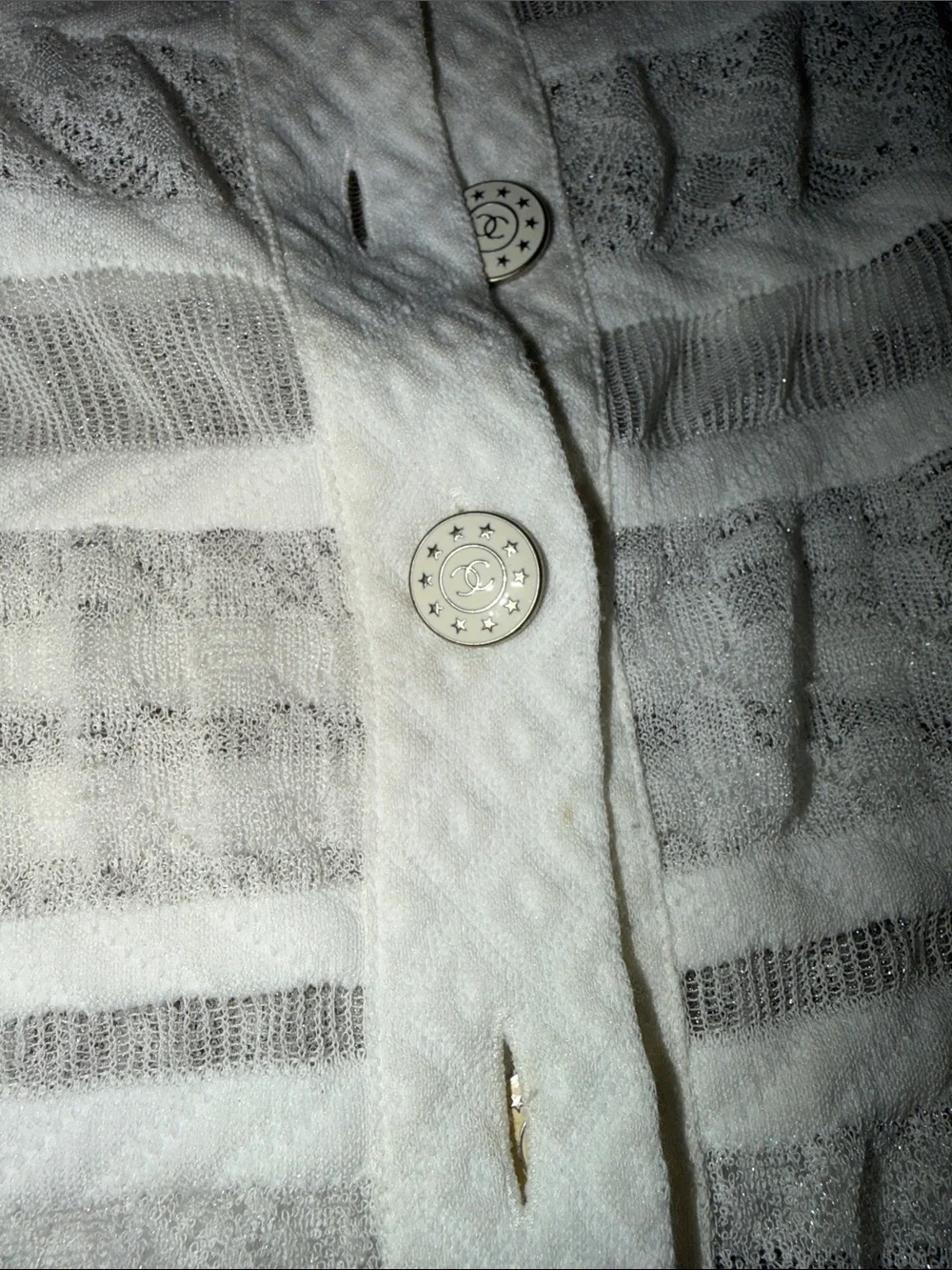 CHANEL delicate cardigan